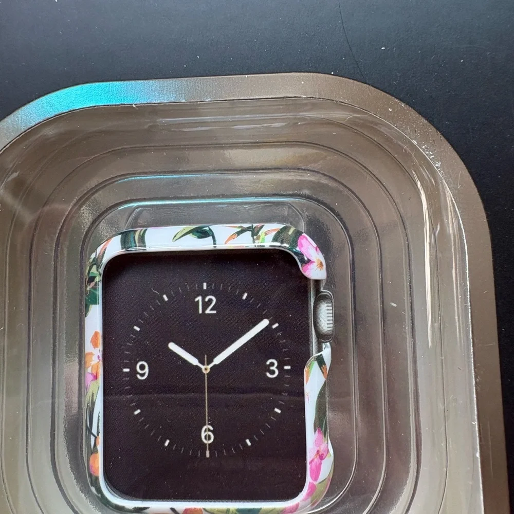 Revel Floral Smartwatch Case - Black and Multicolor